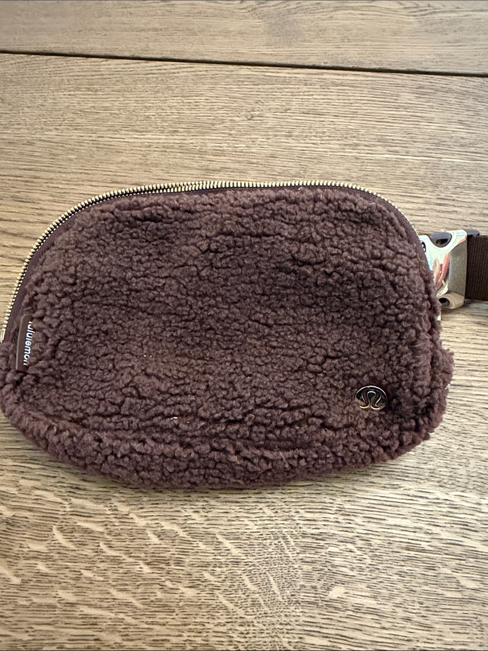 lululemon athletica Brown Sherpa Mini Bag